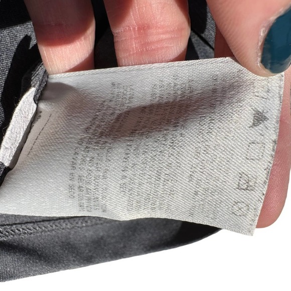 Nike Pro Combat Dri Fit T Shirt Womens Fitted Lightweight Gray Extra Small - Picture 7 of 10